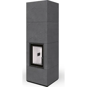 Krbová kamna Romotop Akumulační kamna NORDAC -Thermaline Metal Grey 10250 Varianta: Šedý Igniton