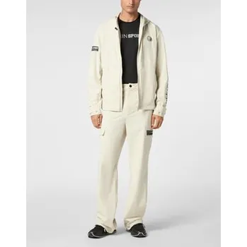 Pánská větrovka Plein Sport Větrovka 22987 Šedá Regular Fit XXL