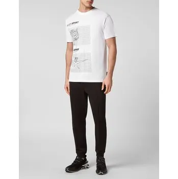 Pánské tričko Plein Sport T-Shirt 5021 Bílá Regular Fit S