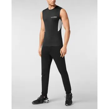 Plein Sport Tank top 23349 Černá Regular Fit S