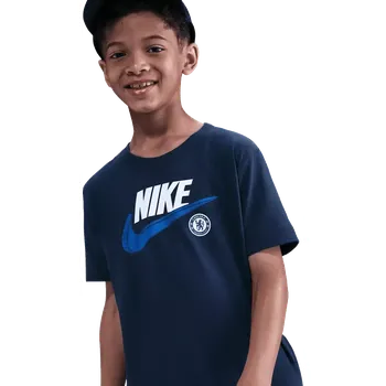 Dětské tričko Nike Chelsea FC 25/26 Club tmavě modré