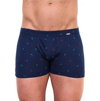Pánské spodní prádlo Cornette boxerky prime 904/124 - modrá, L (Bavlněné pánské boxerky Cornette Prime)