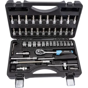 Sada nářadí XT line XTLINE Sada hlavic 1/4" 46 dílů