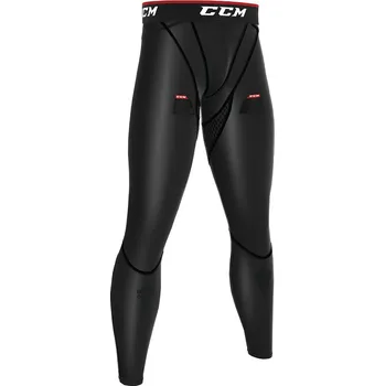 Kalhoty se suspenzorem CCM Compr Pant Jock JR XL