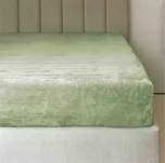 Prostěradlo MIKROFLANEL č.75 zelená 140x200