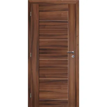 Interiérové dveře SOLODOOR Dveře rámové Türen 41 plné ořech fólie, 80L