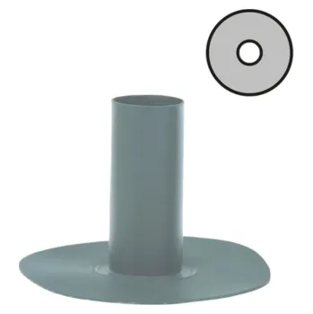 TOPWET Kruhová uzavřená PVC tvarovka TWUT 75 mm