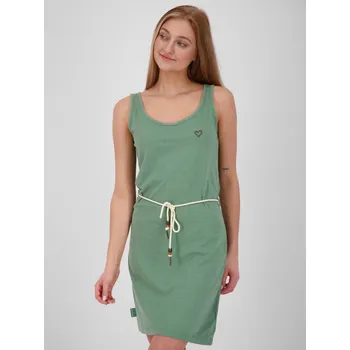 Dámské šaty Alife and Kickin Dámské Zelené dámské krátké šaty se zavazováním Alife and Kickin Jennifer Zelená L (2352943)