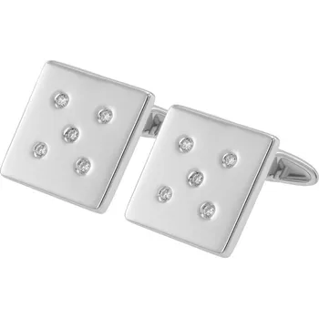 Manžetový knoflíček Manžetové knoflíčky z platiny s diamanty Orien
