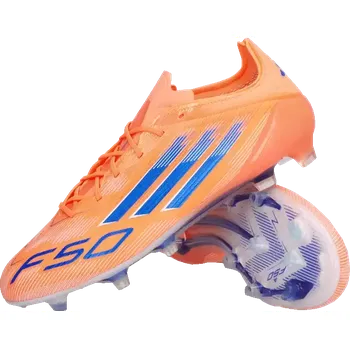 Kopačky Pánské kopačky lisovky Adidas F50 Elite FG oranžové