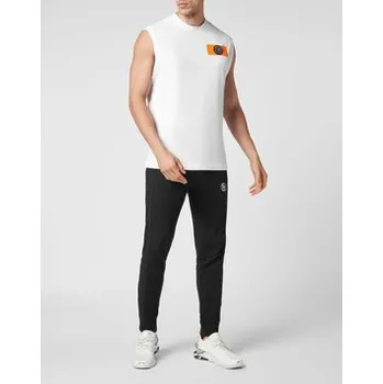 Plein Sport Tank top 8221 Bílá Regular Fit S