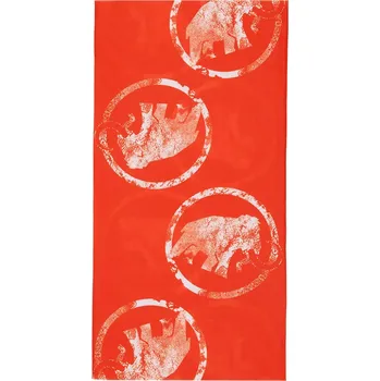 Šátek Nákrčník Mammut Neck Gaiter hot red-white
