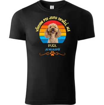 Chlapecké tričko Fenomeno Dětské tričko Pudl 158cm/12 let
