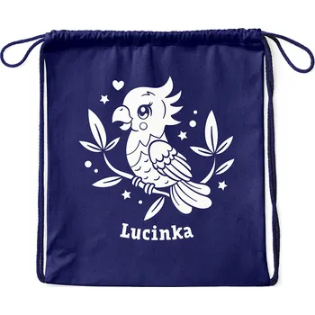 Městský batoh Vak Papousek se jménem Barva: Modrá