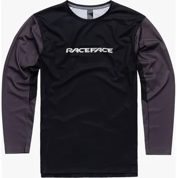 cyklistický dres Dres dl.rukáv RACE FACE INDY charcoal XL