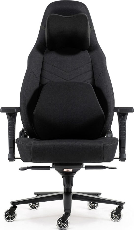 Kancelářské křeslo Sracer EVO1, 4D područky, nosnost 160 kg, záruka 3 roky, černé látkové