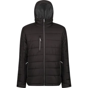 pracovní bunda Regatta Professional Bunda Navigate TRA 241 Thermo, zateplená COT36A241zv305-black/seal 2XL Černá/šedá seal