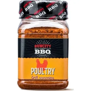 Koření Grilovací koření SunCity BBQ Poultry, 280 g