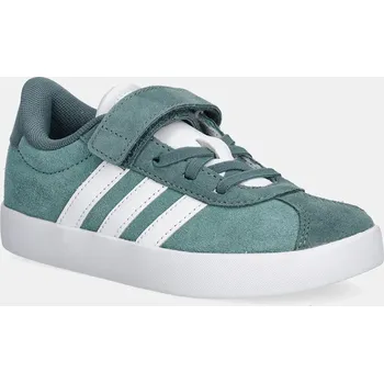 Chlapecké tenisky Dětské tenisky adidas VL COURT 3.0 zelená barva, JP7830 67X, EUR 33