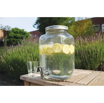 Dóza na potraviny Nádoba na džus s kohoutkemSECRETS DU POTAGER - 7,7 L (DOPRODEJ)|Esschert Design