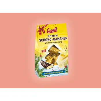 CASALI Original Schoko-Bananen Weihnachtsbehang 190g