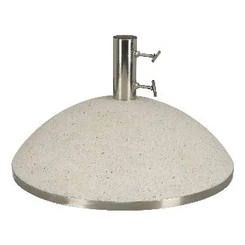 Stínicí technika Stojan na slunečník bílý, 43,9 kg, V|Esschert Design