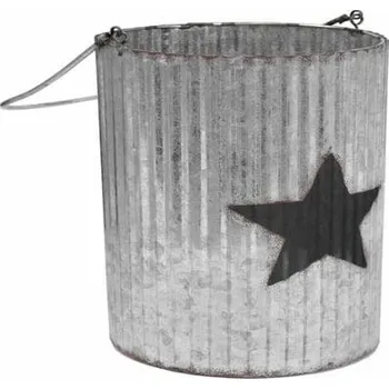 Svícen Svícen lucernička HVĚZDA, 19cm, kovová|Ego Dekor
