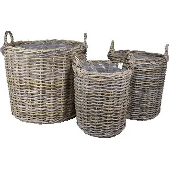 Květináč Van der Leeden Obal na květináč, ratanový, pr.60x46, S3 (DOPRODEJ)|Van Der Leeden 1915