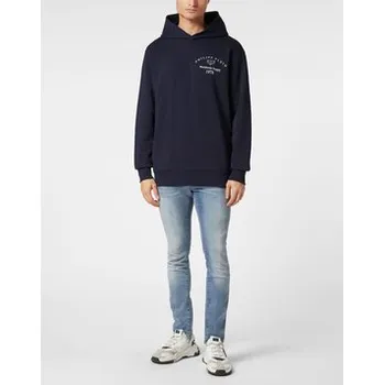 Pánská mikina PHILIPP PLEIN Mikina 23469 Světle modrá Regular Fit XXL