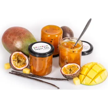 Sugar Life - Sugar Life džem - mango, mučenka a vanilka - 175g