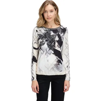 Dámské tričko Betty Barclay SO COSY dámské triko 2385/8051 9875 Béžová 38