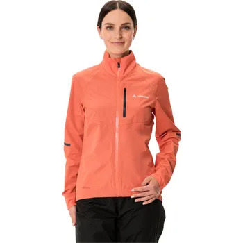 Cyklistická bunda VAUDE voděodolná bunda - KURO RAIN - oranžová L