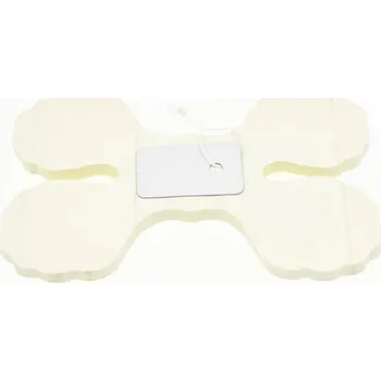 Svatební dekorace Girlanda papírová (slonová kost) 3,6m