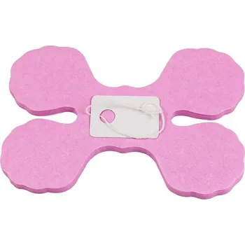 Svatební dekorace Girlanda papírová (světle růžová) 3,6m