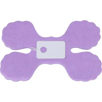 Svatební dekorace Girlanda papírová (fialová) 3,6m