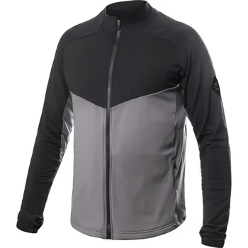 Pánská mikina Pánská mikina celozip SENSOR COOLMAX THERMO steel gray/černá M