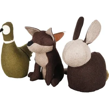 Zarážka na dveře Zvířátka, balení obsahuje 3 kusy!|Esschert Design