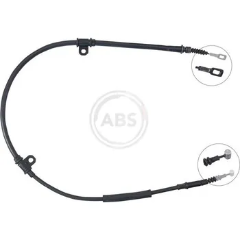 Lanko parkovací brzdy Tažné lanko, parkovací brzda A.B.S. K17519