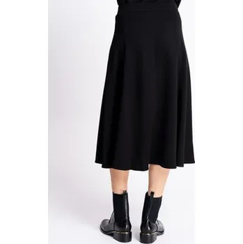 Dámská sukně CLICK Sukně 50-727 Černá Flare Fit 36