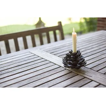 Svícen Svícen Borová šiška, litina|Esschert Design