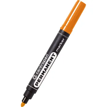 Značkovač Centropen 8566 oranžový, Permanent