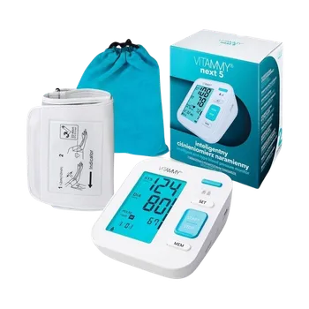 Tlakoměr VITAMMY Next 5 Ramenní tlakoměr + Micro-USB adaptérem a slovenskou hlasovou funkcí