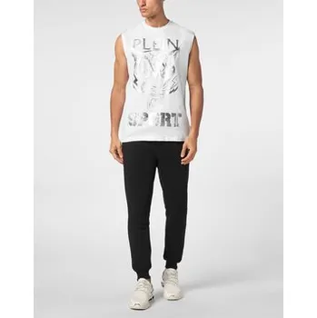 Plein Sport Tank top 10159 Bílá Regular Fit XL