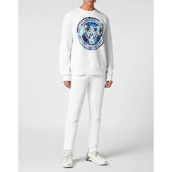 Dámská košile Plein Sport S dlouhým rukávem 13089 Bílá Regular Fit XS