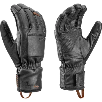 LEKI MONTERA PRIME BLACK-DARK BROWN Velikost rukavic: 9