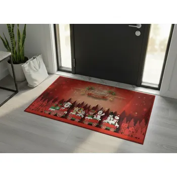 Rohožka Vánoční rohožka - předložka CHRISTMAS TIME motiv V. 60x90 cm Mybesthome