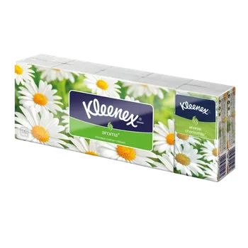 Papírový kapesník KLEENEX® Papírové kapesníky Family hanks - Camomile 10 ks