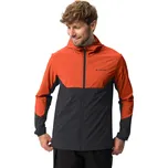 VAUDE Cyklistická větruodolná bunda - MOAB IV - červená/černá