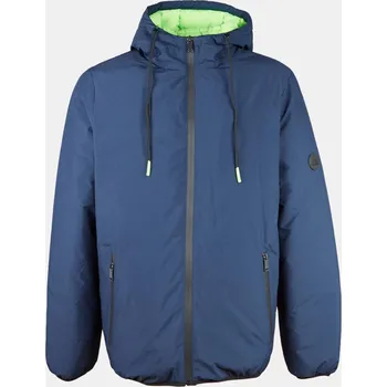 Pánský zimní kabát Baťa pánská zimní sportovní bunda s kapucí modré, vel. Xl