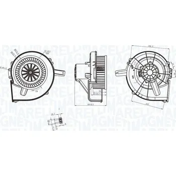 vnitřní ventilátor MAGNETI MARELLI 069412211010